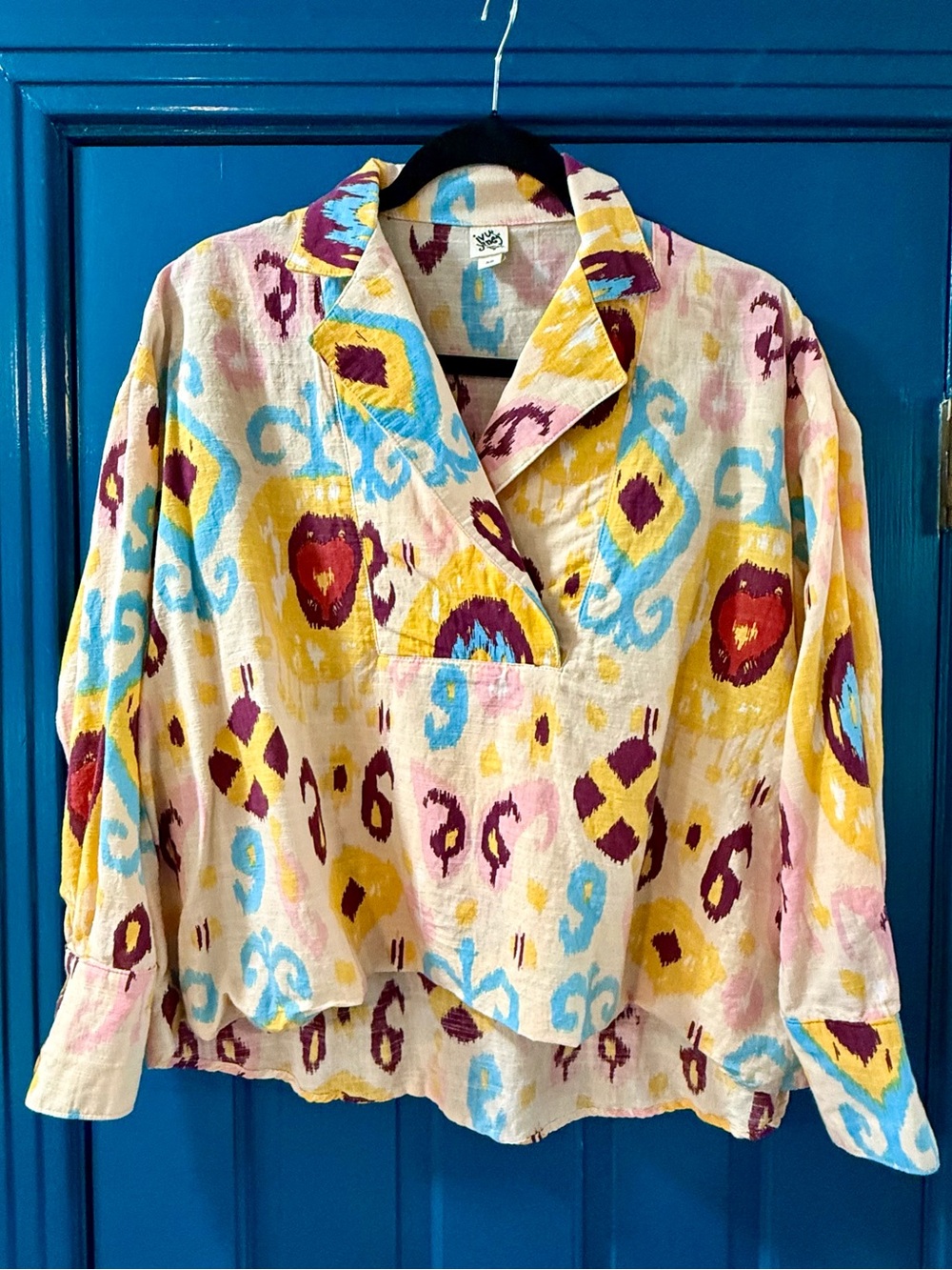 Colorful Ikat Shirt - Multicolor